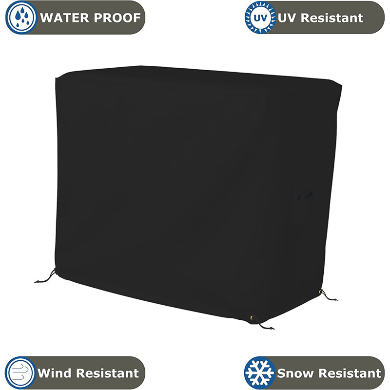 Arlmont & Co. Multipurpose Heavy Duty Waterproof Bar Cart Cover, Outdoor Serving Cart Cover